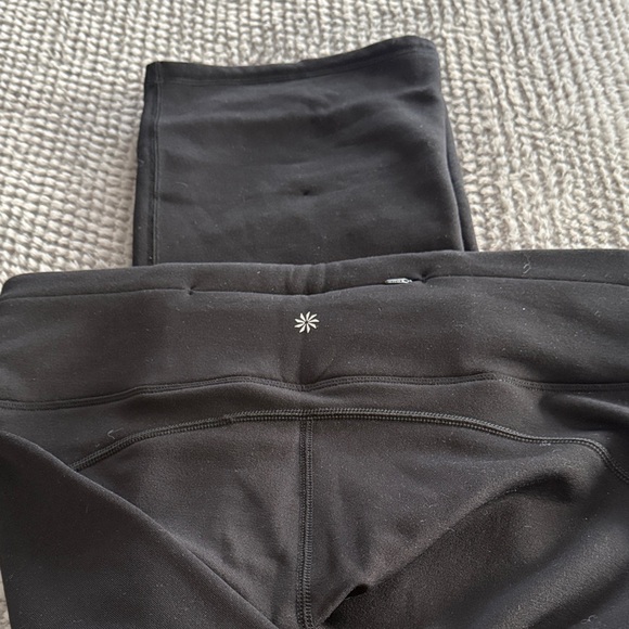 Athleta Black Polartec Power Stretch Pants - Picture 2 of 5